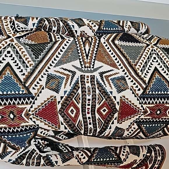 Mango Embroidered Quilted Jacket - Size Small - Picture 7 of 12